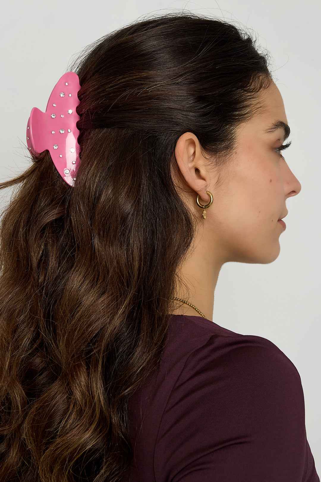 Hair Clips Polka Dots Casual Imitation Acetate sheet Valentine's Day Accessories