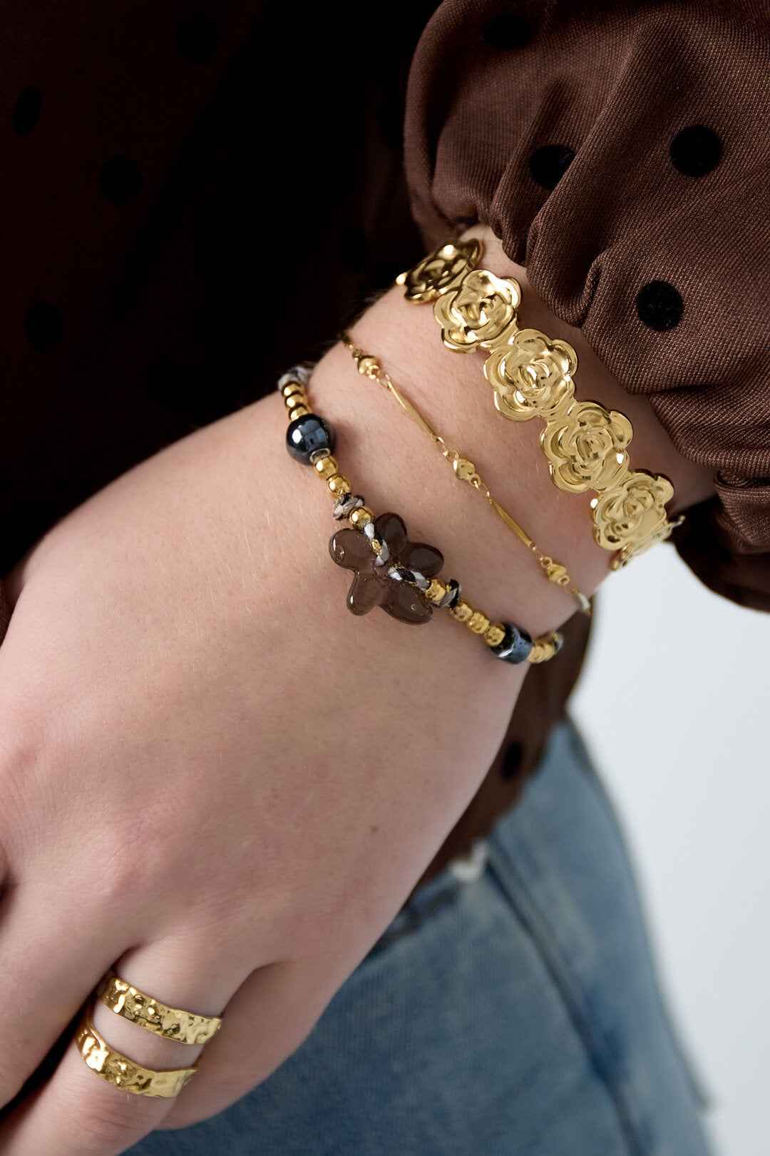 Elegant All-Fit Chain Bracelets for Women - Silver & Gold