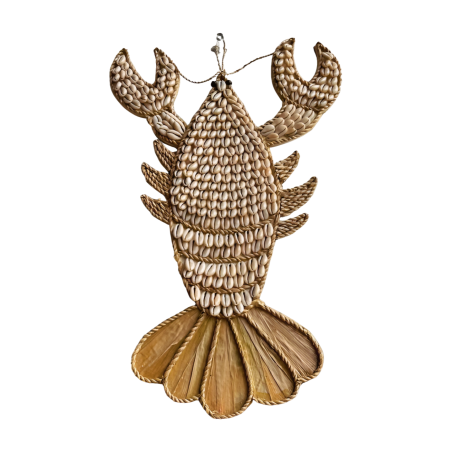 Crab Shell Wanddecoratie – Naturel