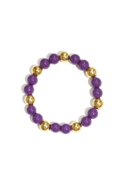 Chic Acrylic Beaded Bracelets for Fall Winter Style
