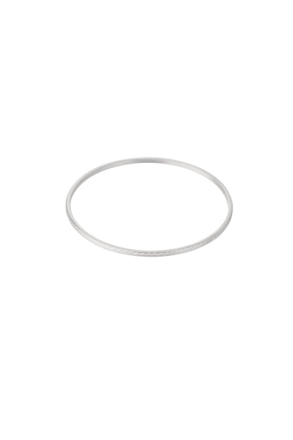 Elegant Stainless Steel Bangle for Women - All Fit