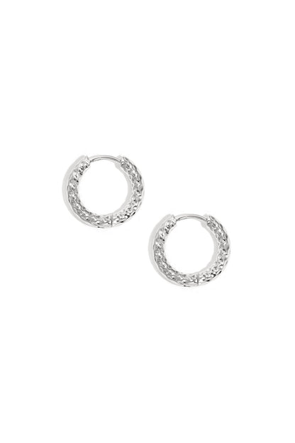 Stylish Stainless Steel Hoop Earrings for Everyday Wear