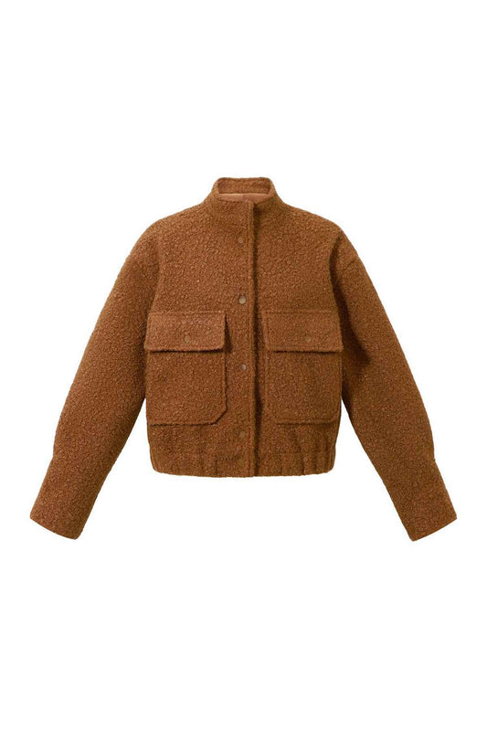 Stylish Fall/Winter Woven Jacket for Women