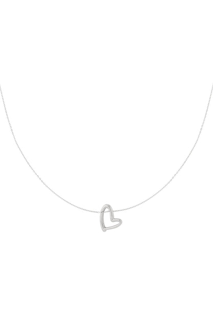 Elegant Heart Pendant Necklace - All Fit, Casual Style