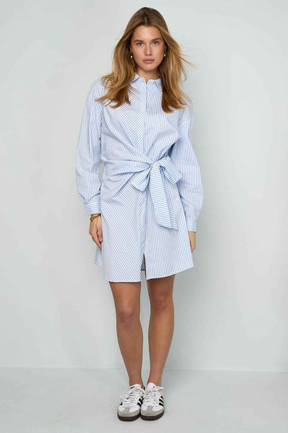 Blousejurk met knoop