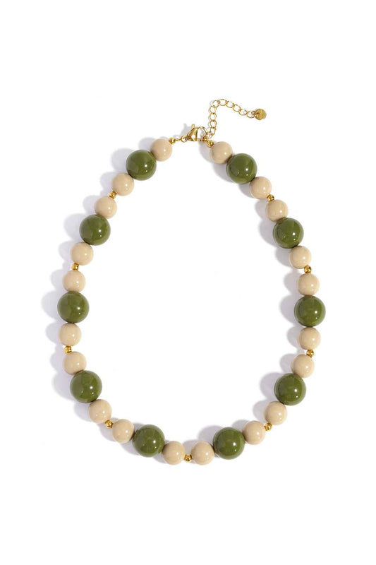Ketting met kralen verschillende groottes