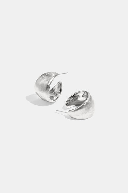 Stainless Steel Hoop Earrings circle Casual Daily Simple Series Women's jewelry