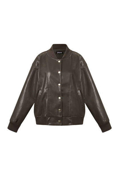 Stylish Army Green & Dark Brown Street Jackets for Fall/Winter