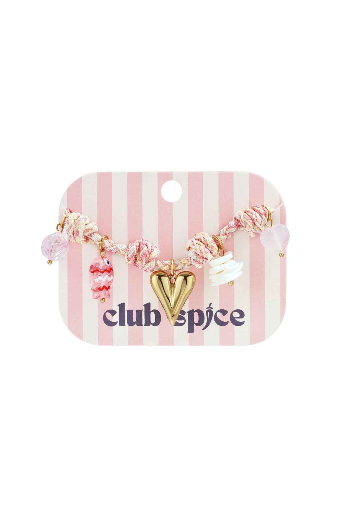 Rope Charm Bracelets Heart Sweet Daily Romantic Series Women's jewelry