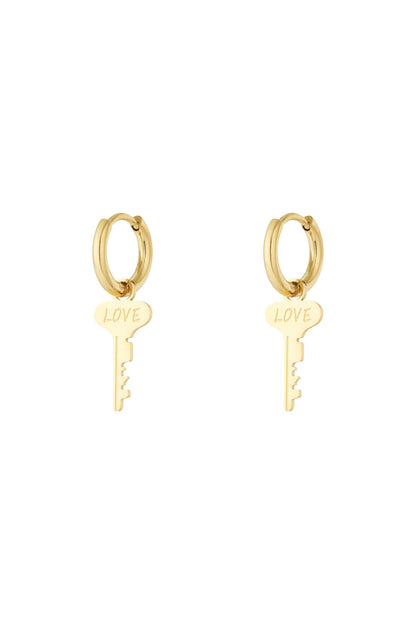 Stylish Stainless Steel Drop Earrings for Everyday Wear