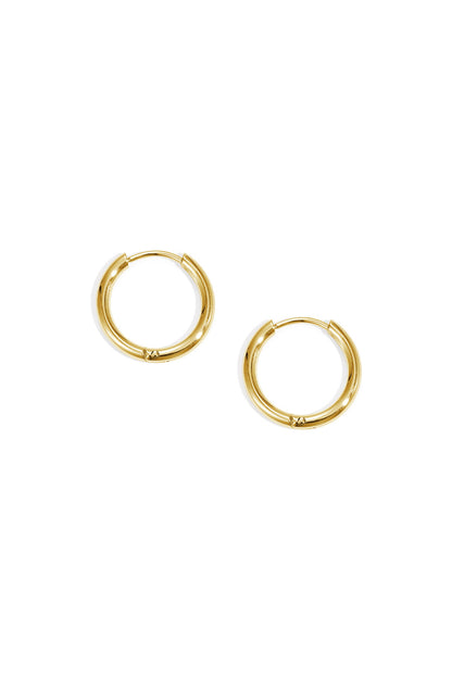 Stylish Stainless Steel Hoop Earrings for Everyday Glam