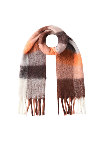 Cozy Winter Scarf for Women - Plaid Design, Multiple Colors