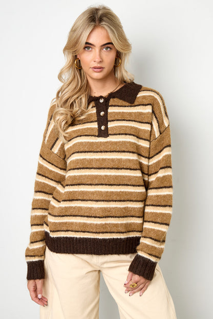 Chic Knit Sweater for Cozy Fall/Winter Outfits