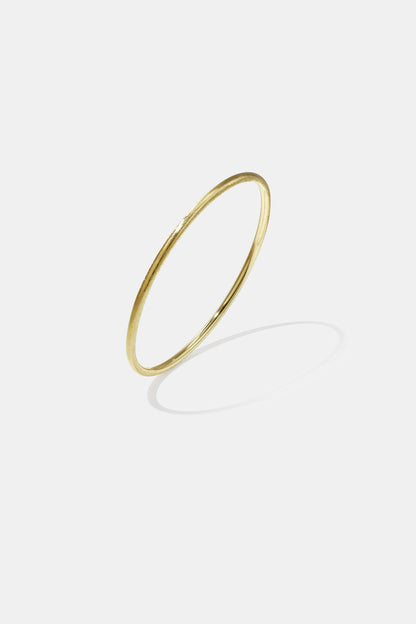 Bangle met brushed effect - 3 mm