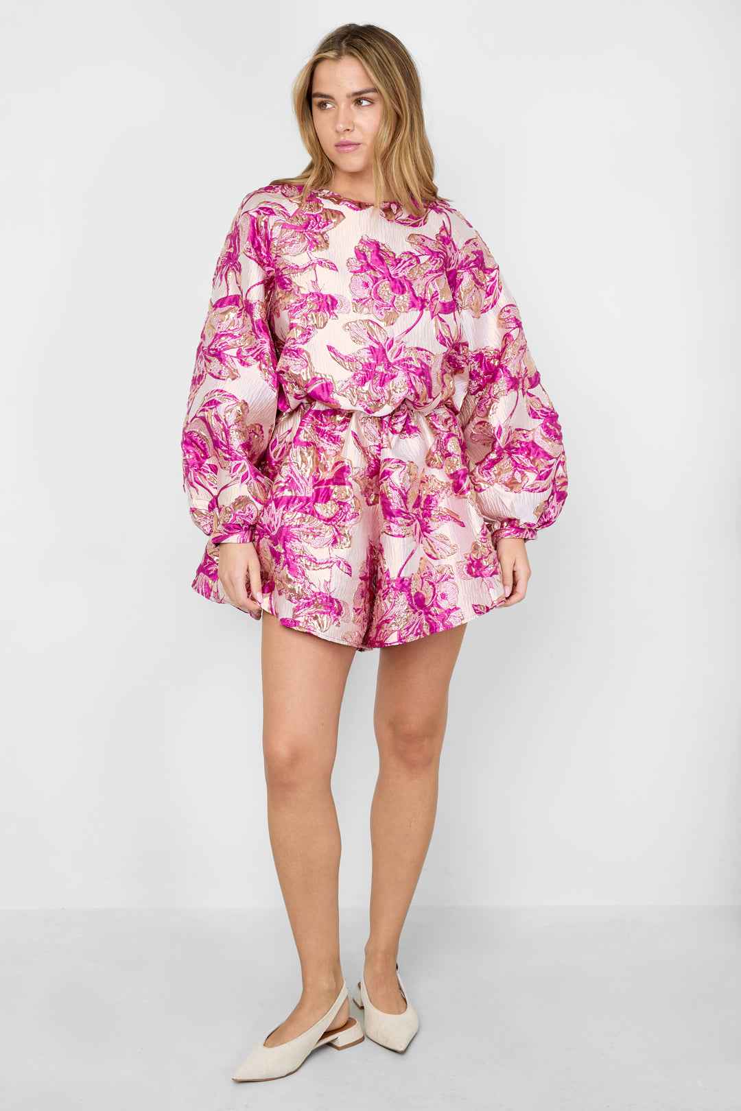 Bloemenjumpsuit