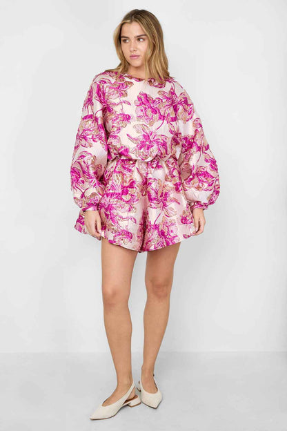 Bloemenjumpsuit
