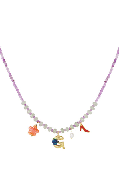 Chic Mixed Color Beaded Necklace for Everyday Style