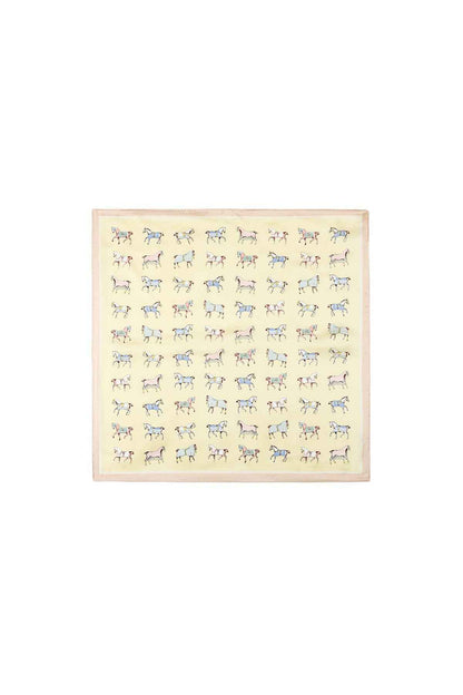 Zomersjaals met dierenprint, dagelijkse accessoires van polyester.