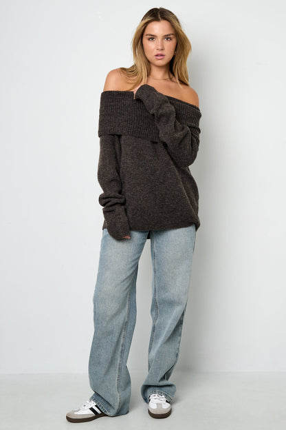 Gimme Elegante Herfst/Winter Gebreide Trui