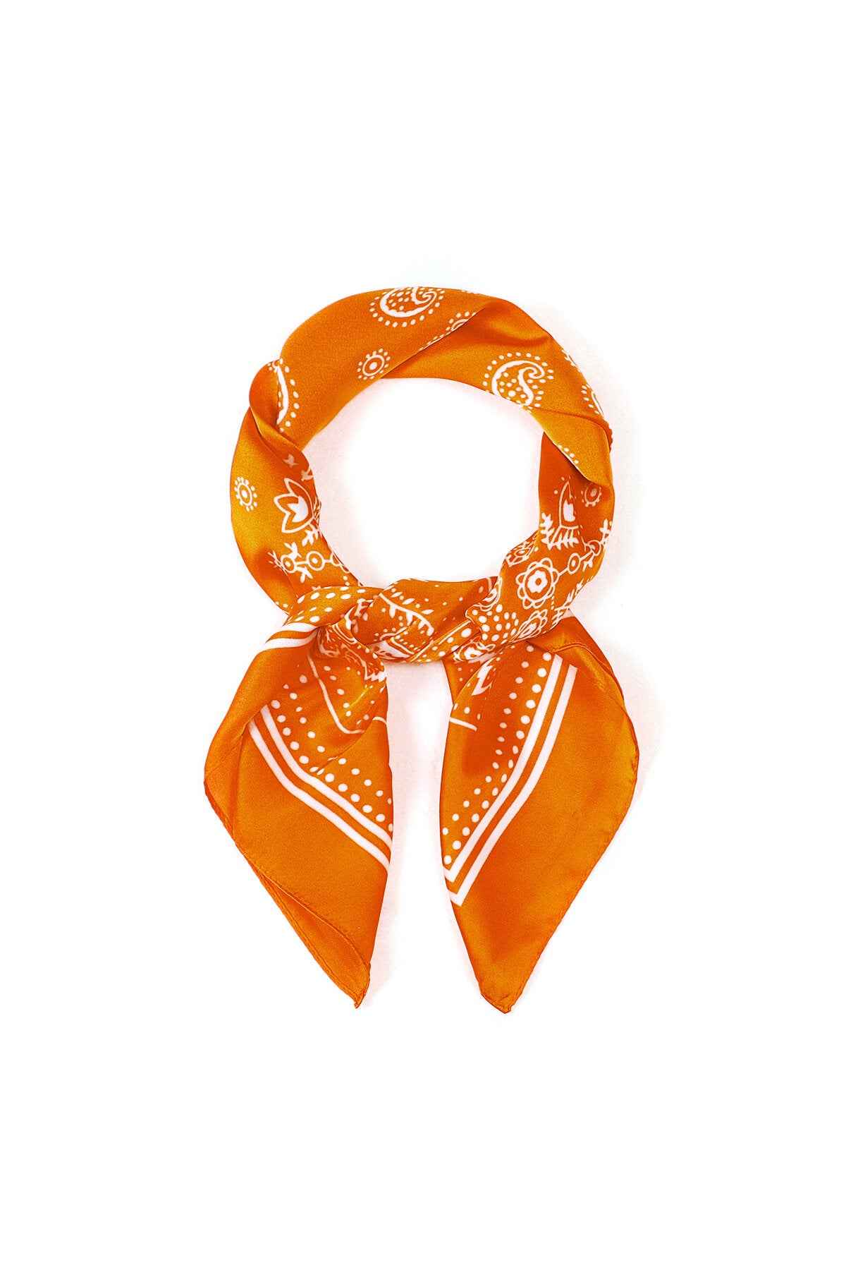 Zomersjaals met paisley-patroon, casual, polyester, dagelijkse accessoires