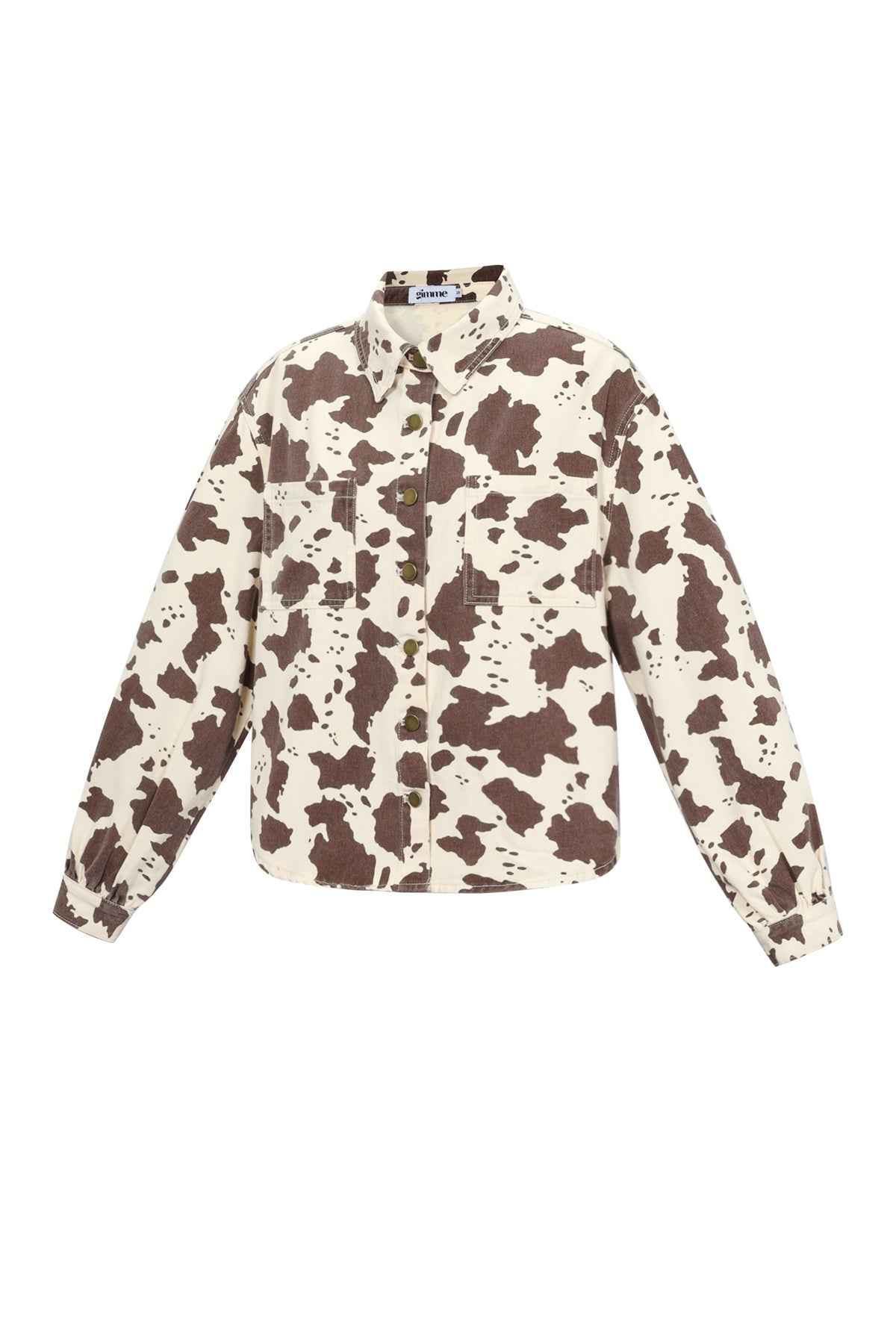 de cowgirl & dol op luipaardprint jeans