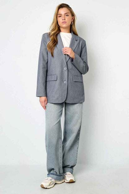 Elegant Khaki & Grey Woven Ladies' Suit Set for Fall/Winter
