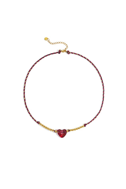 Elegant Heart Beaded Necklace for Everyday Chic