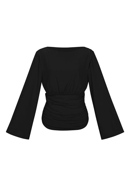 Gimme Lange Mouw Boot Neck Top