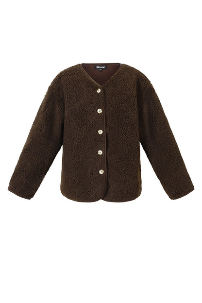 Elegant Fall/Winter Woven Jacket - Comfort & Style