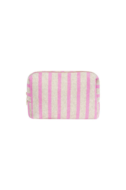 Stylish Stripe Makeup Bag for Everyday Use