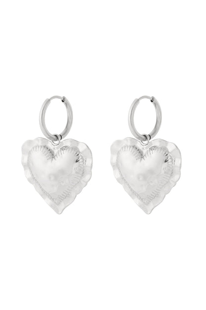 Stylish Heart-Shaped Drop Earrings for Everyday Glam