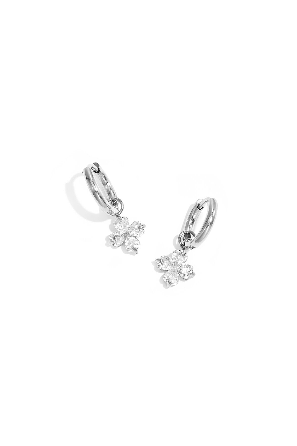 Elegant Clover Drop Earrings for Women