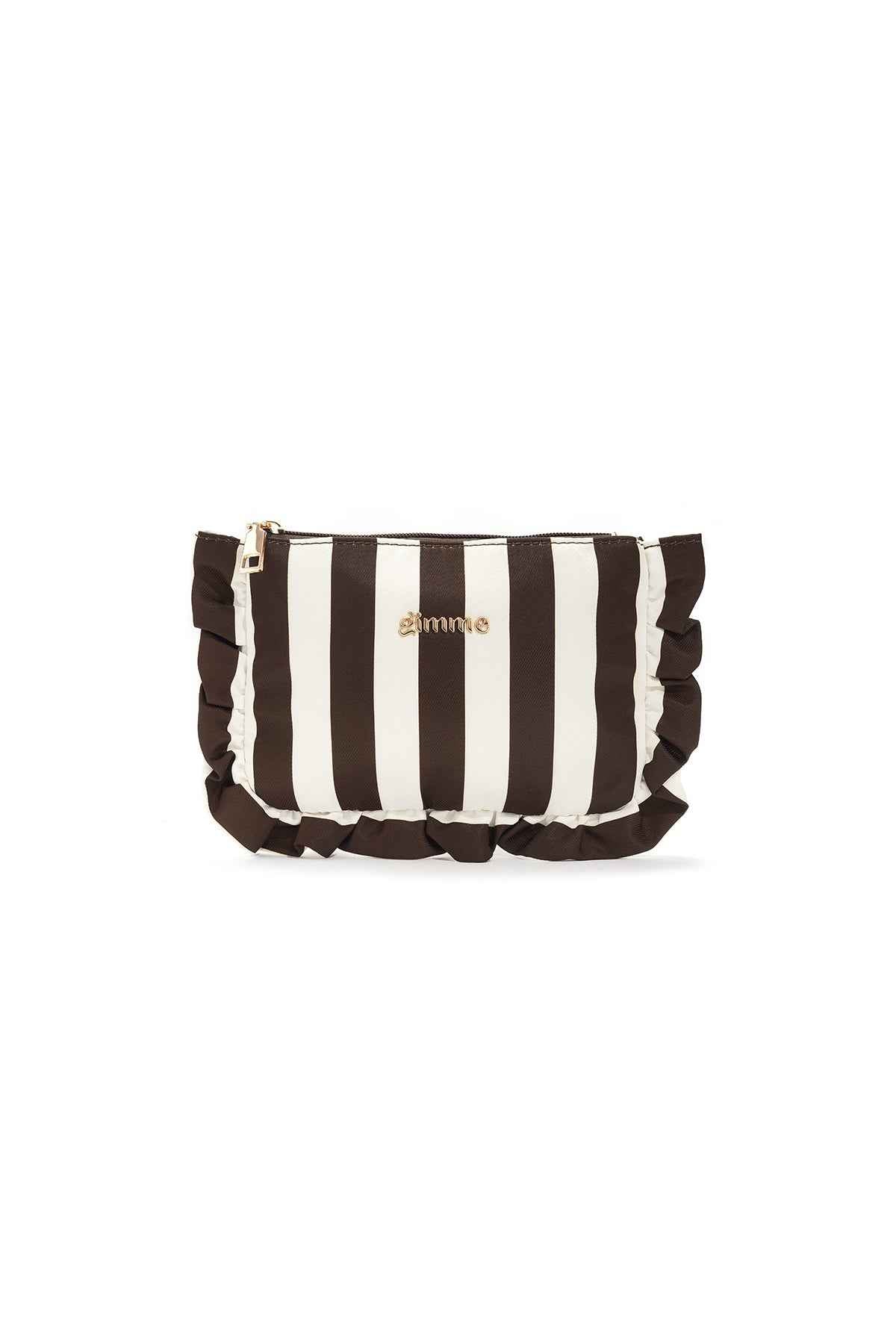 Make-up tasjes met strepen, eenvoudig, polyester, dagelijkse accessoires