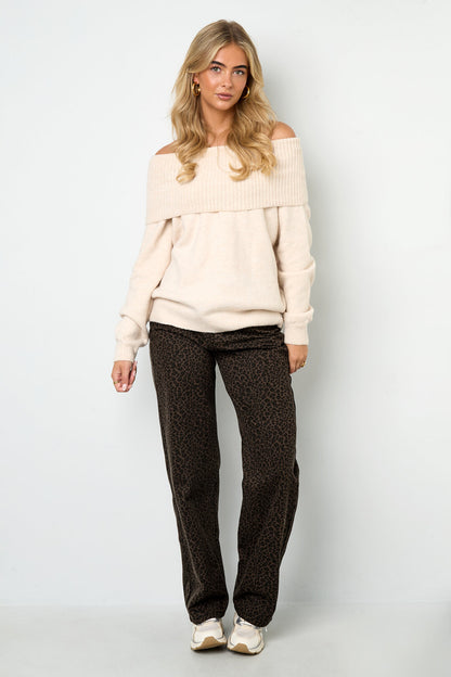 Gimme Elegante Herfst/Winter Gebreide Trui