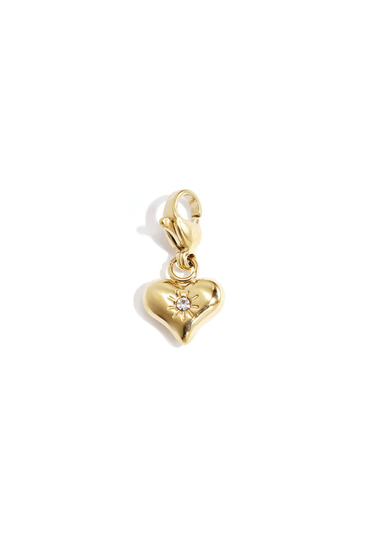 Elegant Gold Heart Pendant for Daily Wear