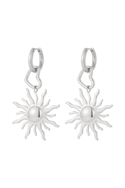 Elegant Sun-Shaped Drop Earrings for All Occasions