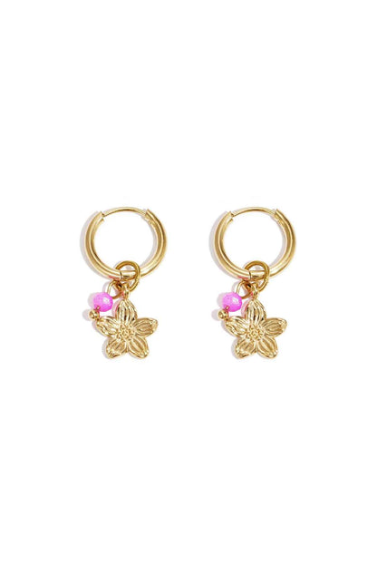 pearl blossom oorbellen