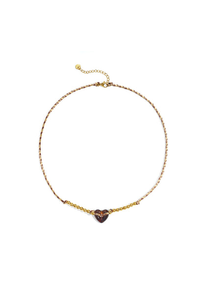 Elegant Heart Beaded Necklace for Everyday Chic