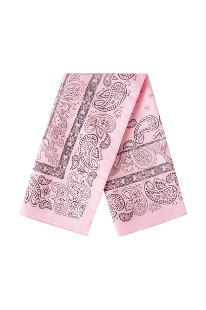 Elegant Pink Summer Scarf for Women - Simple and Stylish