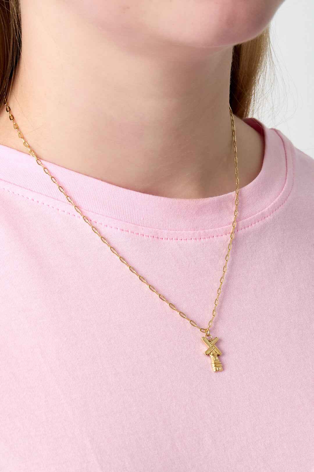 Stylish Stainless Steel Cartoon Pendant Necklace