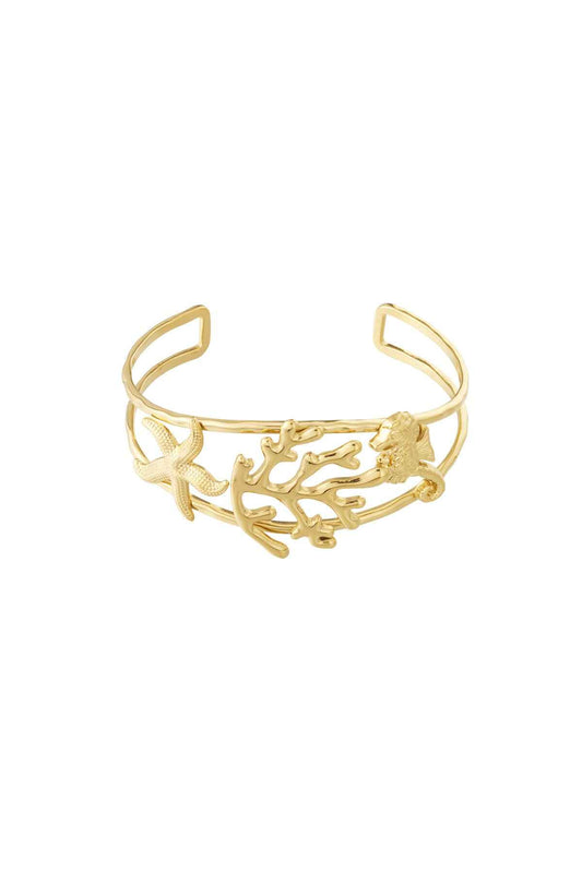 Elegant 14K Gold Plated Bangle for Women