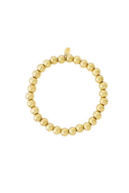Elegant Stainless Steel Beaded Bracelets for Women