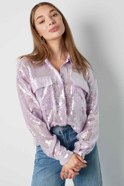Elegant White & Lilac Woven Shirts for Spring/Summer