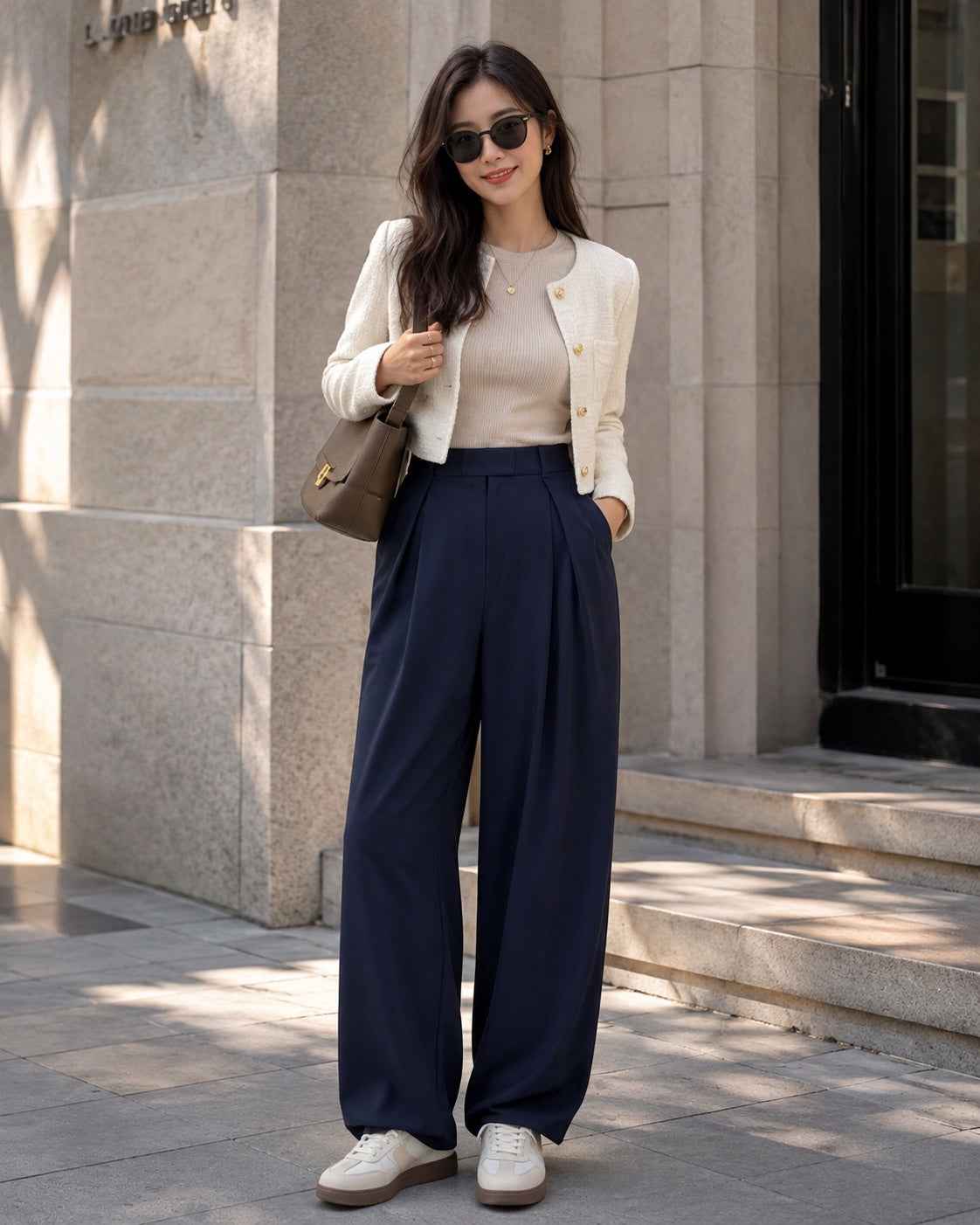 Pantalon Livia – Wijde pijpen