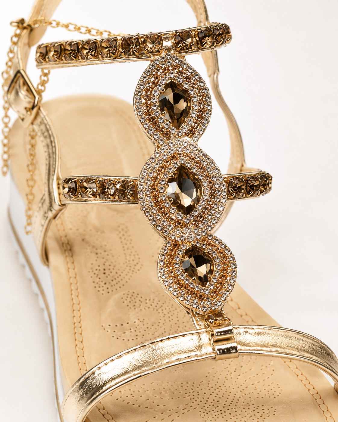 Sandalen Elena Gold