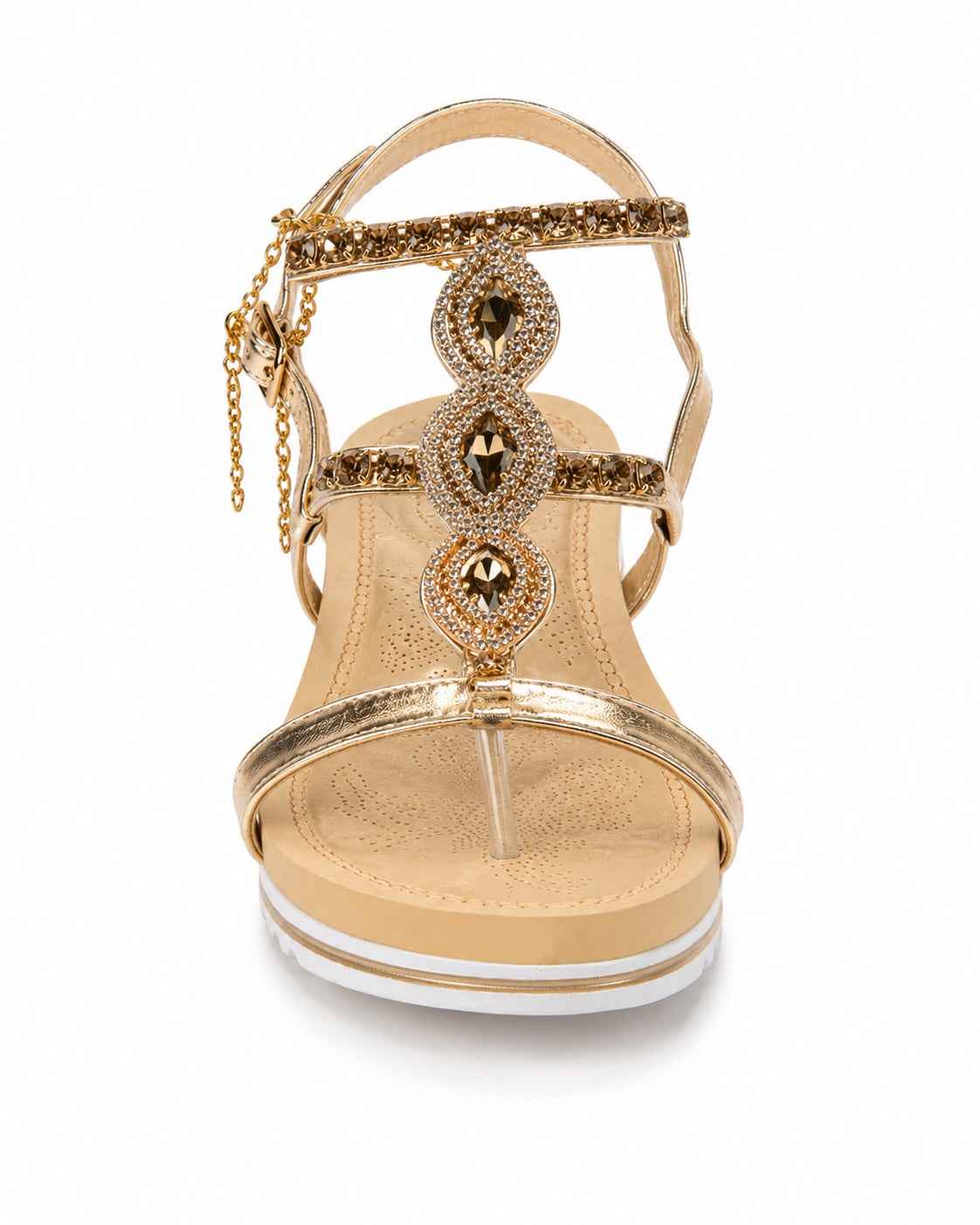 Sandalen Elena Gold