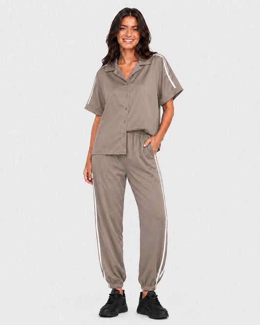 Set Noa Stripe Curve – Taupe