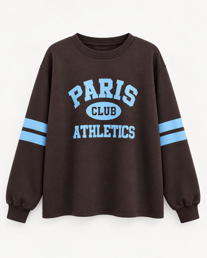 Sweater Amélie Paris Athletics chocobruin productfoto