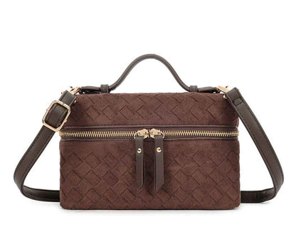 Tas Solène – Woven Suede