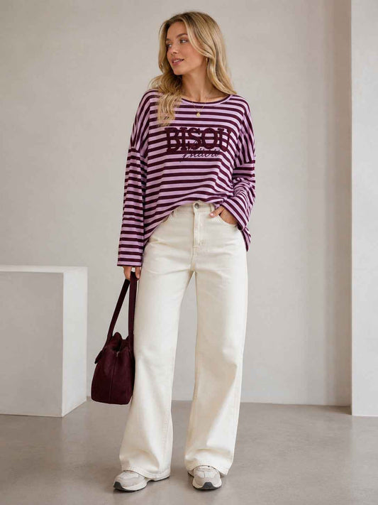 Top Elodie – Bisou Rosé/Bordeaux